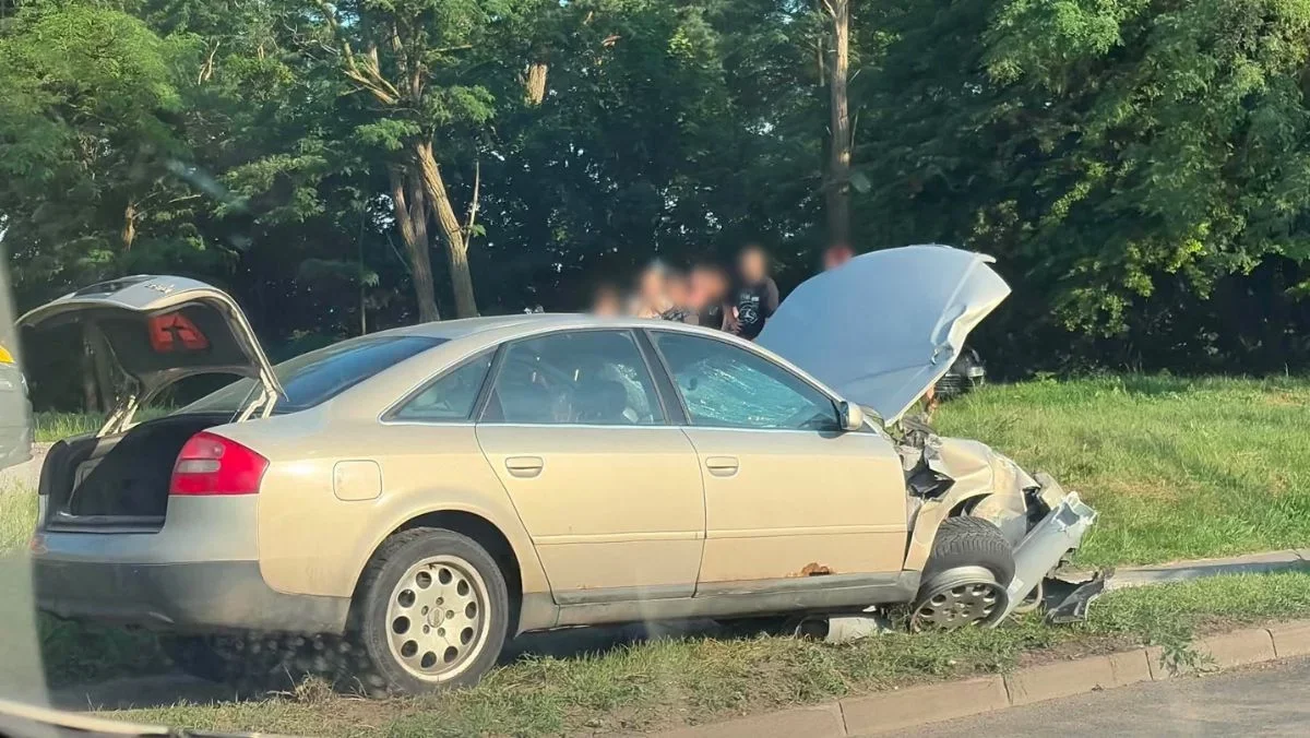 Wypadek na drodze krajowej. Są utrudnienia w ruchu