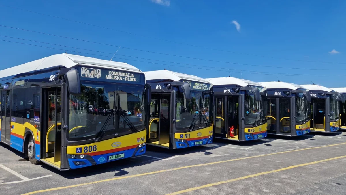 Autobusy wodorowe jeżdżą już po Płocku. Są mniej ekonomiczne, ale innych kupić się nie da