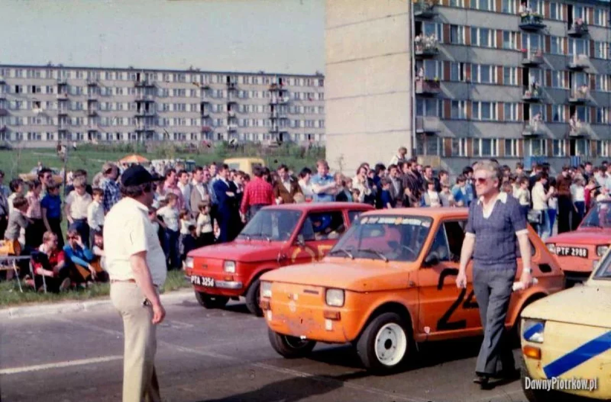 Mistrzowie Polski ścigali się w Piotrkowie. Był tu słynny rajd samochodowy [ZDJĘCIA]