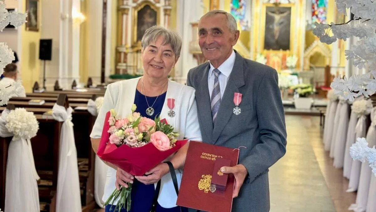 Gmina dziękuje i gratuluje mieszkańcom. Za nimi 50 lat małżeństwa, świętowali Złote Gody