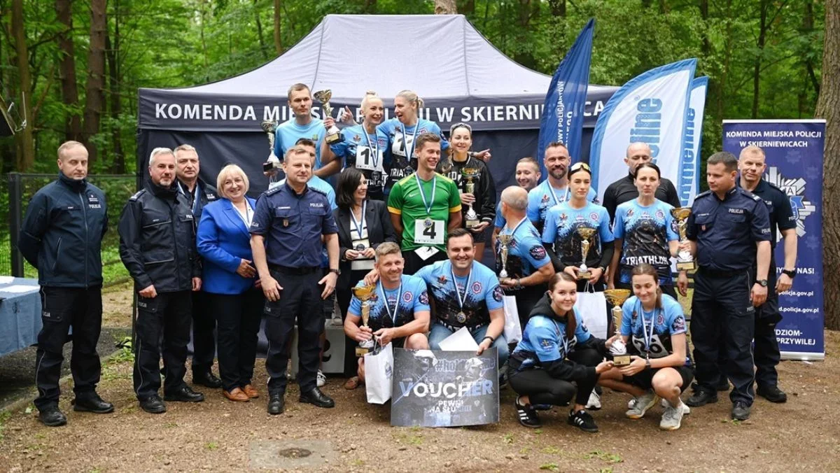 Sportowy sukces kutnowskich policjantów. "Jesteśmy niezwykle dumni z ich osiągnięcia"