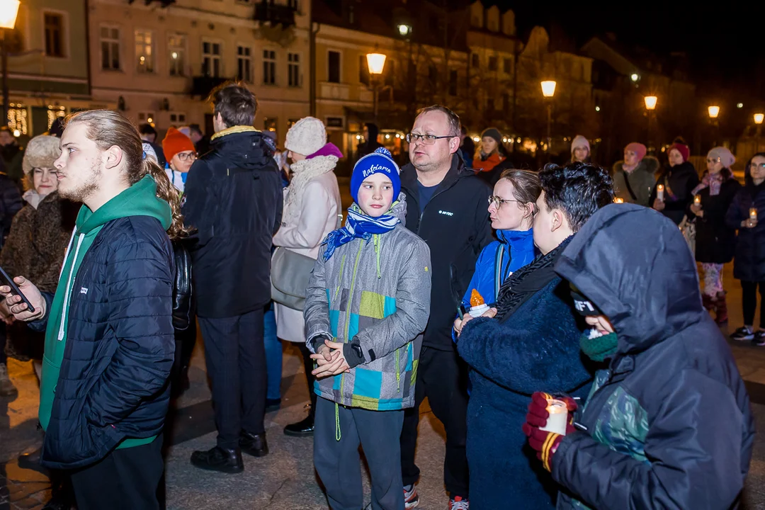 Płocczanie zebrali się na Starym Rynku 