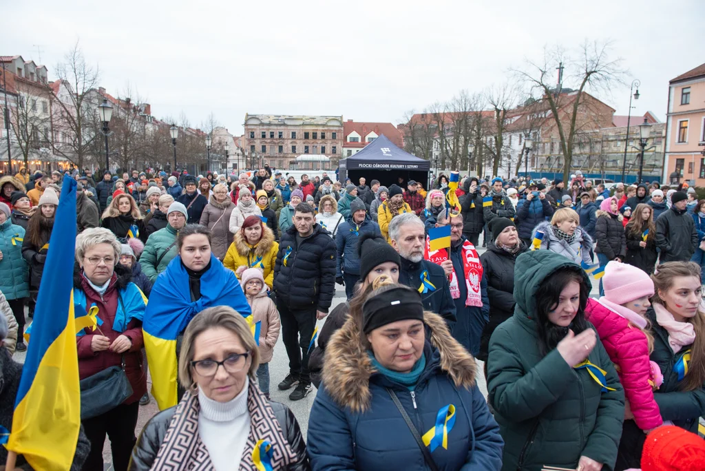 Płocczanie po raz kolejny pokazali solidarność z Ukrainą