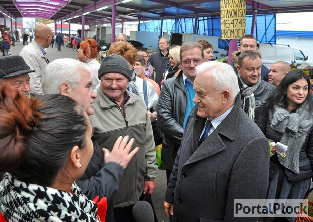 Miller na targu. Płocczanie się skarżyli - Zdjęcie główne