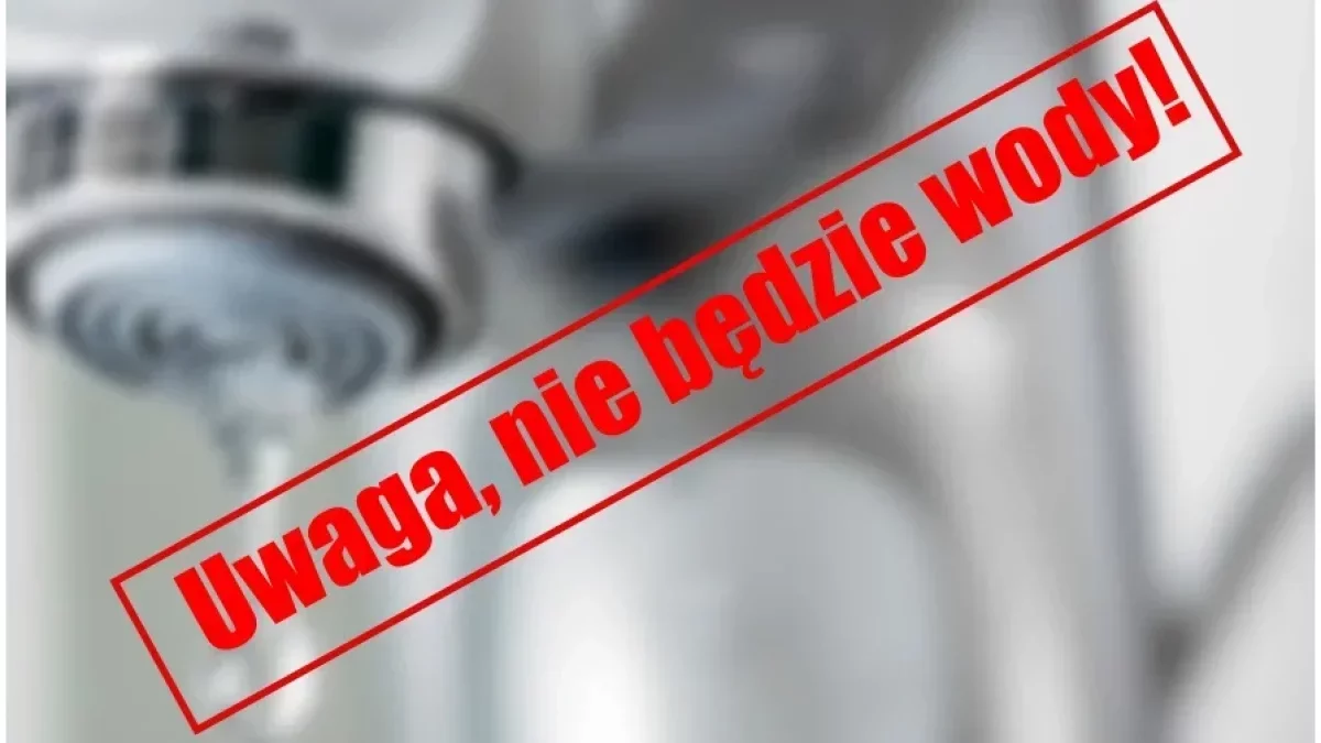 Nie będzie wody! Uwaga, chodzi o dużą część Płocka! - Zdjęcie główne