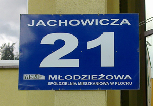 Zagadka dla płocczan: Jachowicza to… - Zdjęcie główne