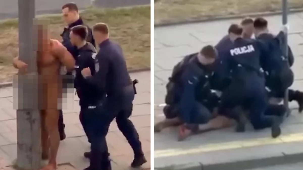 Śmierć 46-latka podczas interwencji w Płocku. W tle głośna zbrodnia sprzed niemal 20 lat [WIDEO]