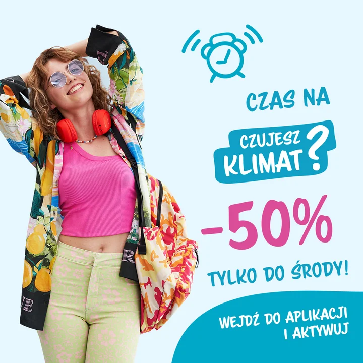 Jesteś w Klubie Rossmann? Zgarnij kupon -50% na produkty Czujesz Klimat? - Zdjęcie główne