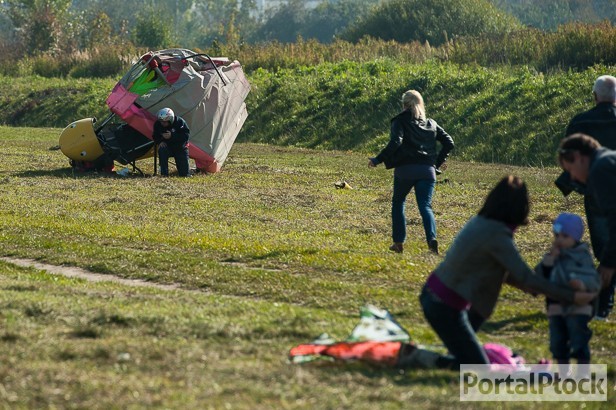 Groźny wypadek motolotni na lotnisku - Zdjęcie główne