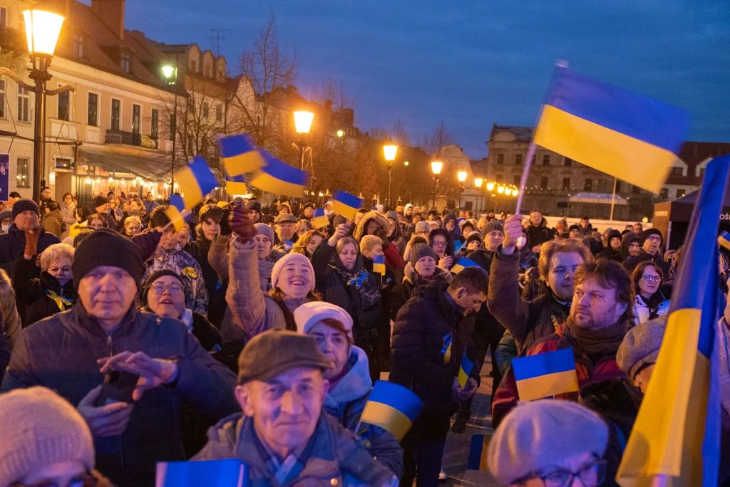 Płocczanie po raz kolejny pokazali solidarność z Ukrainą