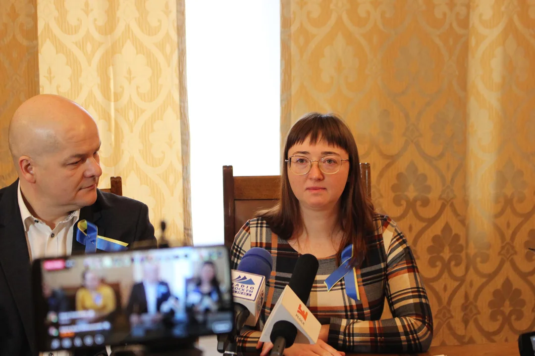 Natalia i Wiktoria to jedni z pierwszych uchodźców z Ukrainy w Płocku 