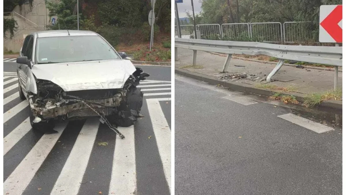 Poważny wypadek na płockim moście. Są ranni!  - Zdjęcie główne