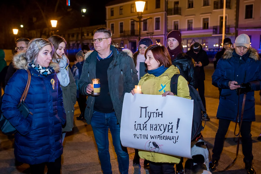 Płocczanie zebrali się na Starym Rynku 