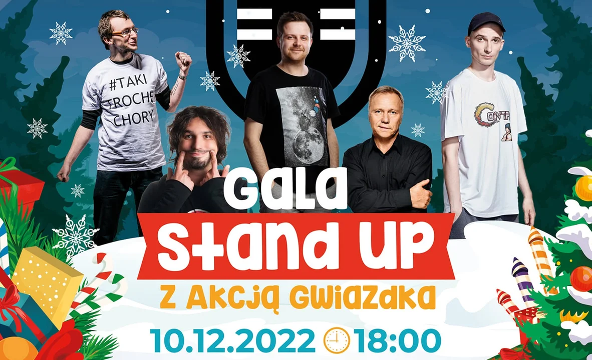 Pomóż dzieciom śmiechem. Gala stand-up z Akcją Gwiazdką w Płocku - Zdjęcie główne