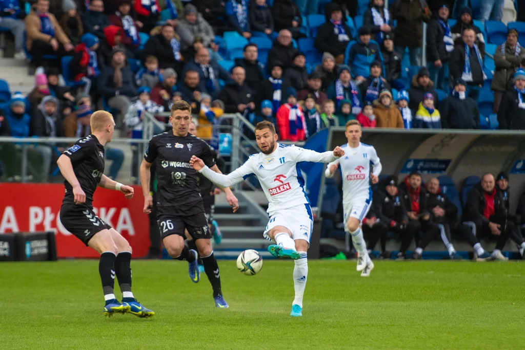 Wisła Płock wygrała z Górnikiem Zabrze 3:2 