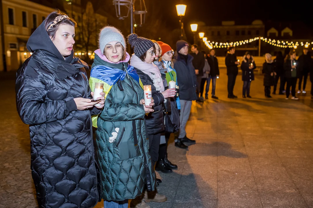 Płocczanie zebrali się na Starym Rynku 