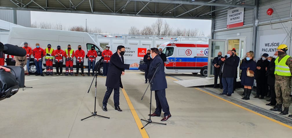 Szpital tymczasowy oddany do użytku. - Pracowaliśmy dzień i noc - Zdjęcie główne