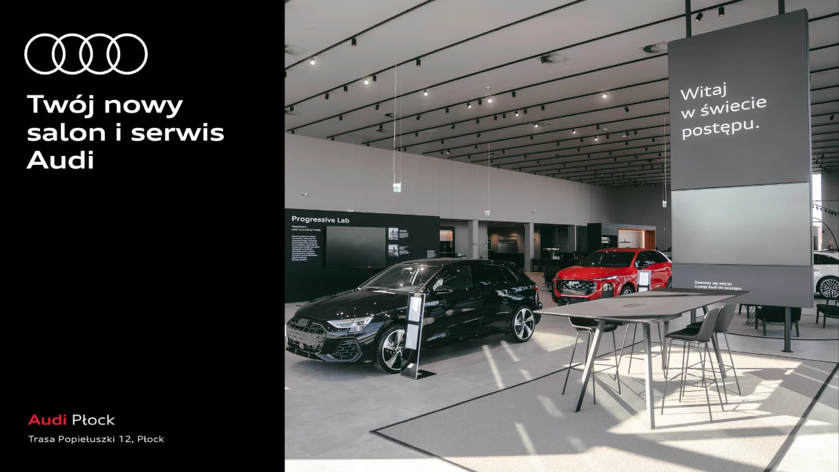 Nowoczesny salon Audi w Płocku już otwarty - motoryzacja premium na wyciągnięcie ręki