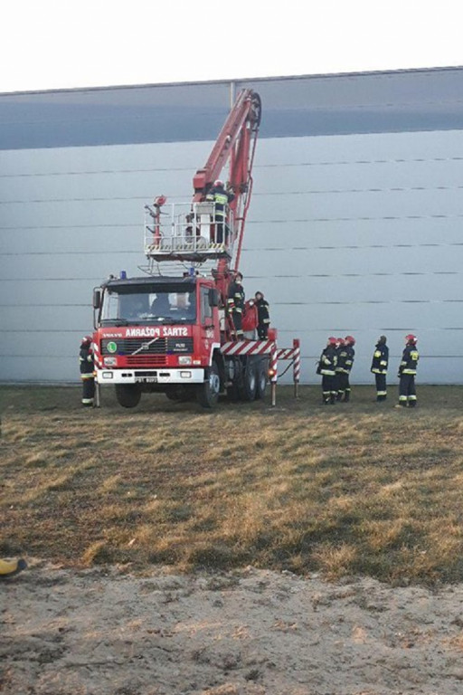 Pożar w jednej z firm w Nowej Białej - Zdjęcie główne