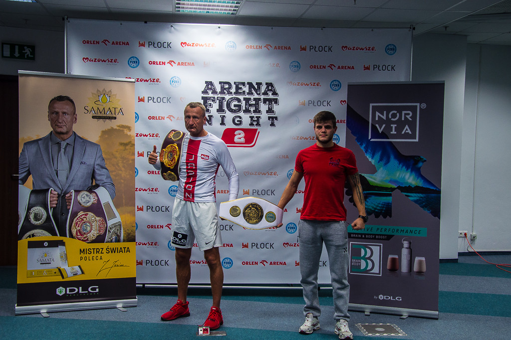 Ceremonia ważenia przed Arena Fight Night 2 - Zdjęcie główne