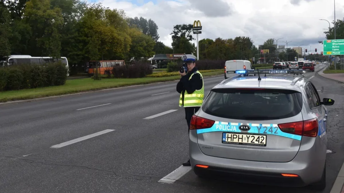 60 mandatów i utracone prawo jazdy. Na czym wpadli płoccy kierowcy? - Zdjęcie główne