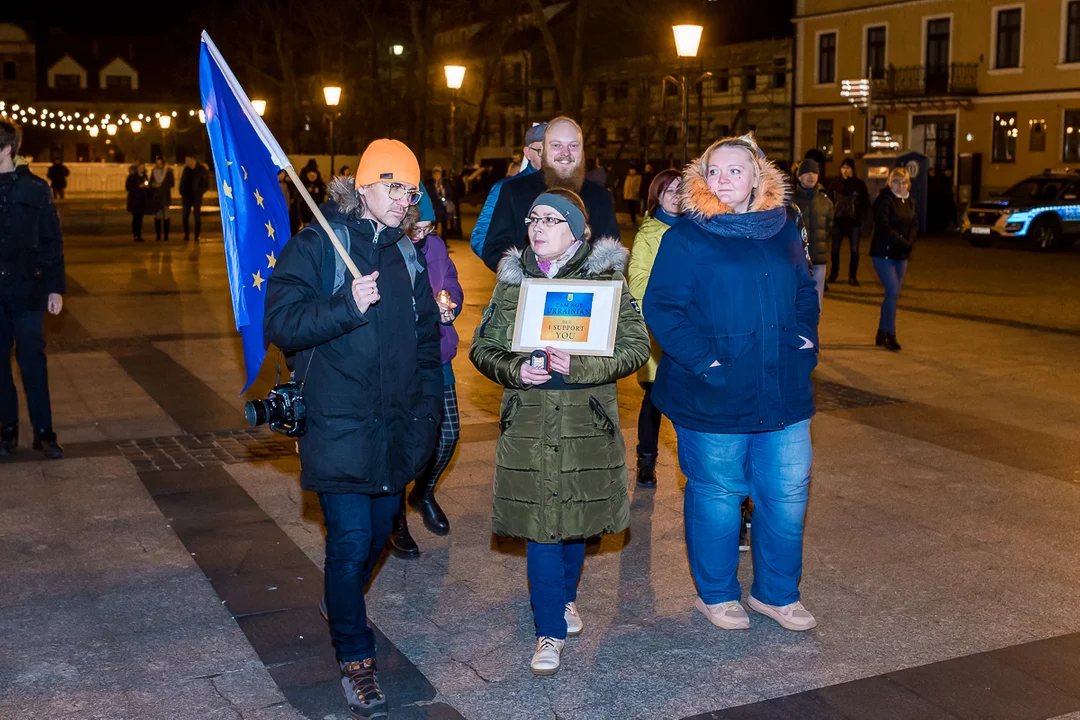 Płocczanie zebrali się na Starym Rynku 