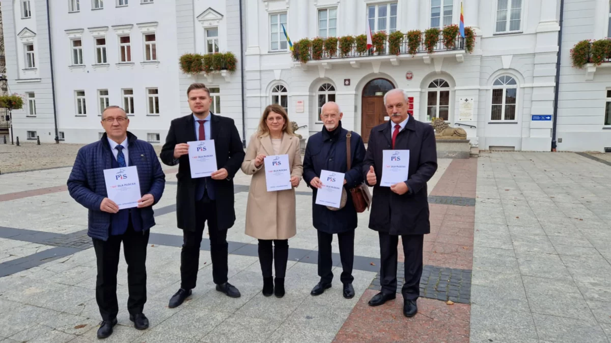 Radni PiS złożyli swoje propozycje do budżetu. Nazwali je "Tak dla Płocka" - Zdjęcie główne