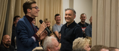 Burza mózgów z Robertem Biedroniem [FOTO] - Zdjęcie główne