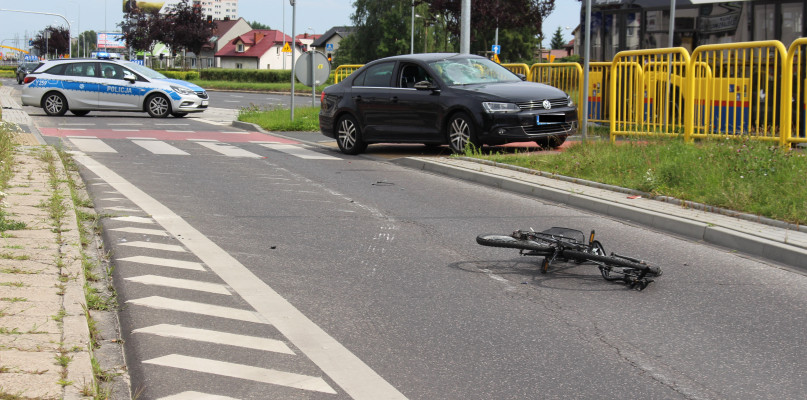 Wypadek przy wiadukcie. Ranny 52-letni rowerzysta  - Zdjęcie główne