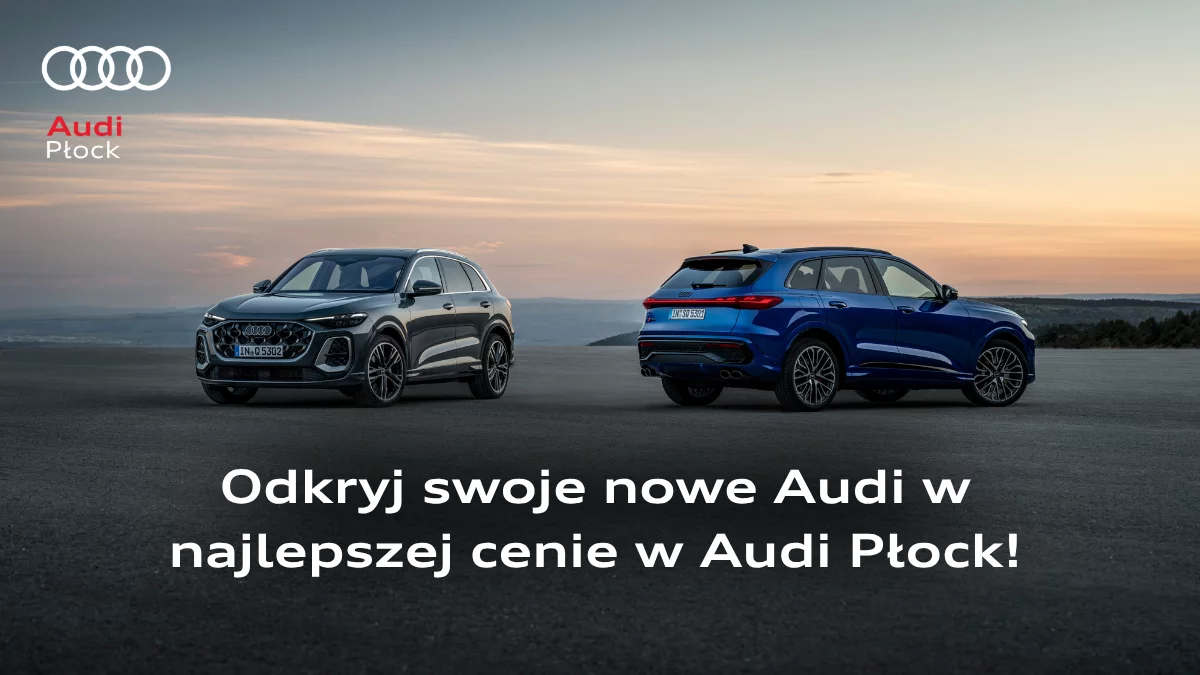 Nowe Audi z salonu? Sprawdź aktualne promocje i rabaty w Audi Płock