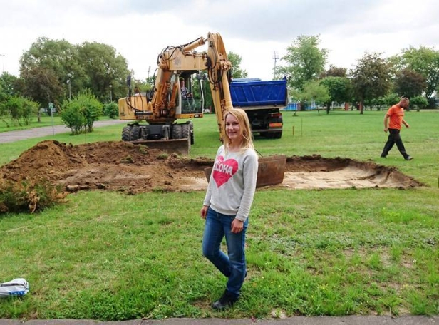 Powstaje nowy skwer. Budują go studenci - Zdjęcie główne