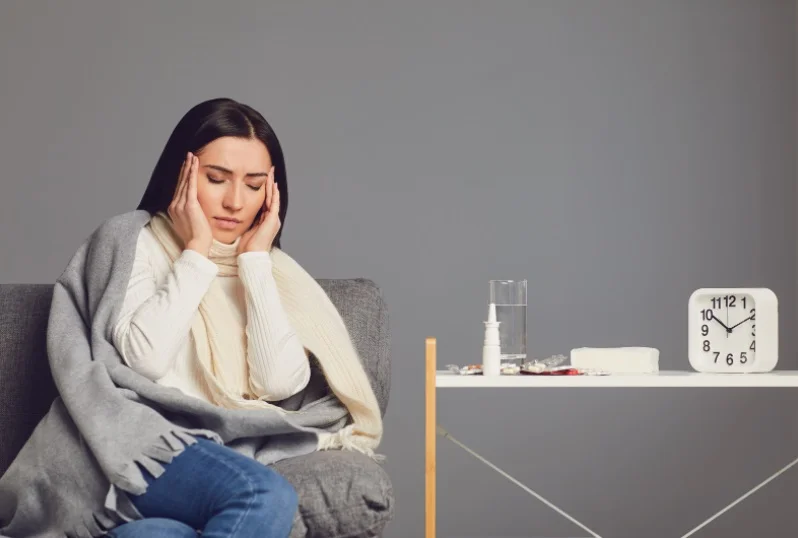 Najczęstsze objawy Omikronu - ból głowy