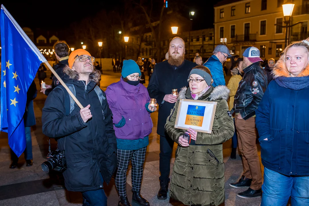 Płocczanie zebrali się na Starym Rynku 