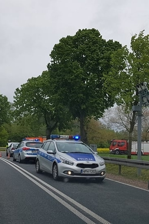 Poważny wypadek w Brochocinie - Zdjęcie główne