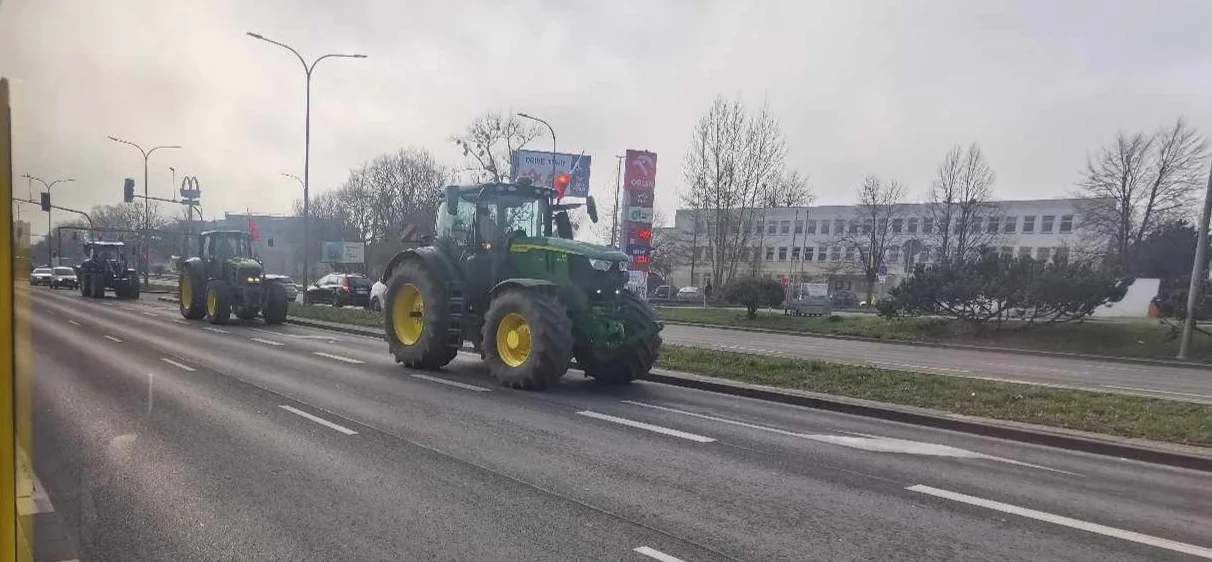 Rolnicy także w Płocku. Formalnego protestu jednak nie ma - Zdjęcie główne