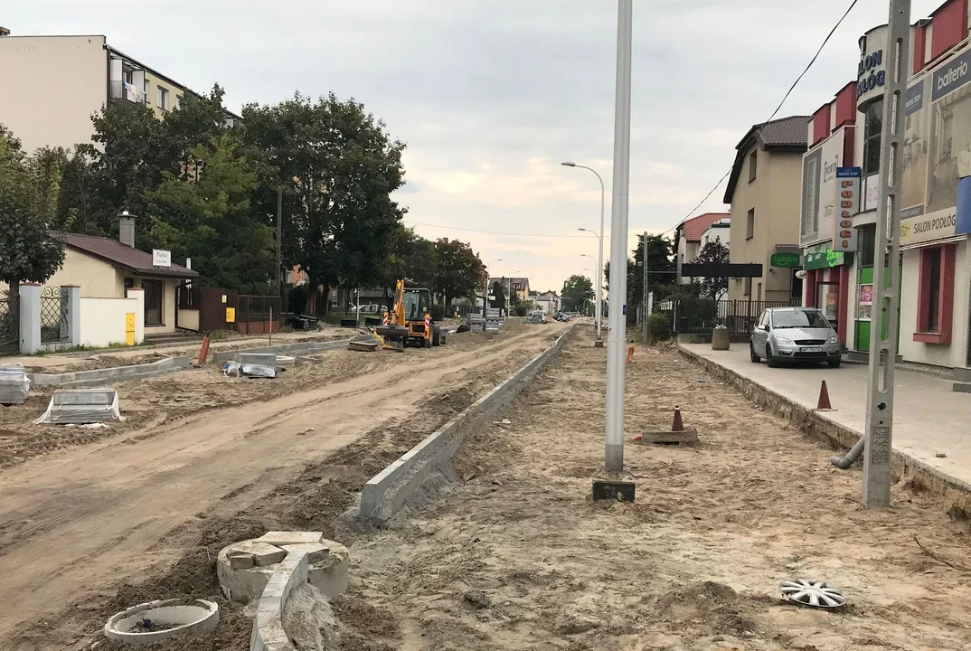  Roboty na Spółdzielczej potrwają do początku 2023 r.