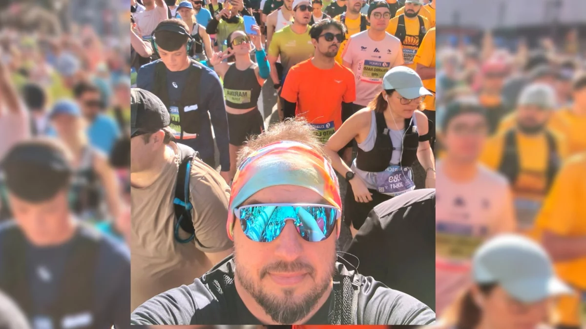 Płocki radny pobiegł w jednym z największych maratonów świata. „W połowie bajka się skończyła” [ROZMOWA]