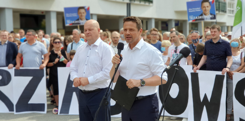 Rafał Trzaskowski w Płocku. - Nie ma zgody na nowe podatki [FOTO] - Zdjęcie główne