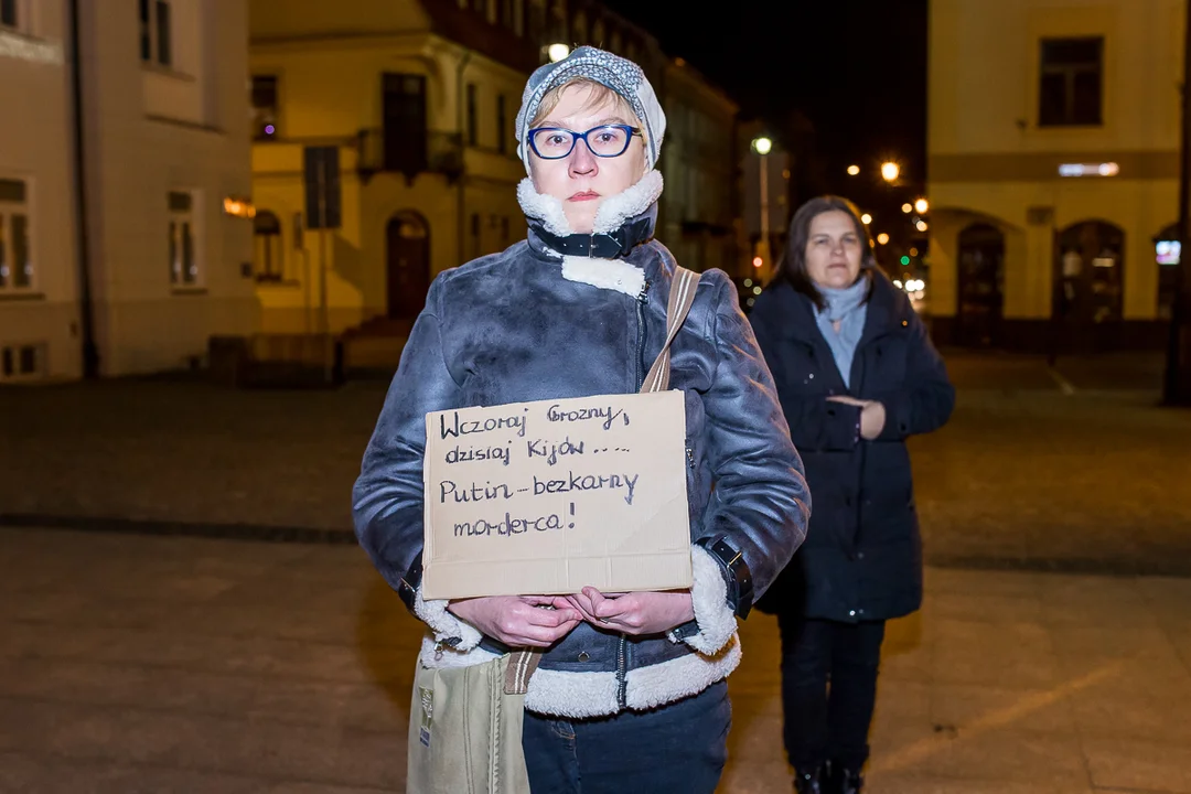 Płocczanie zebrali się na Starym Rynku 