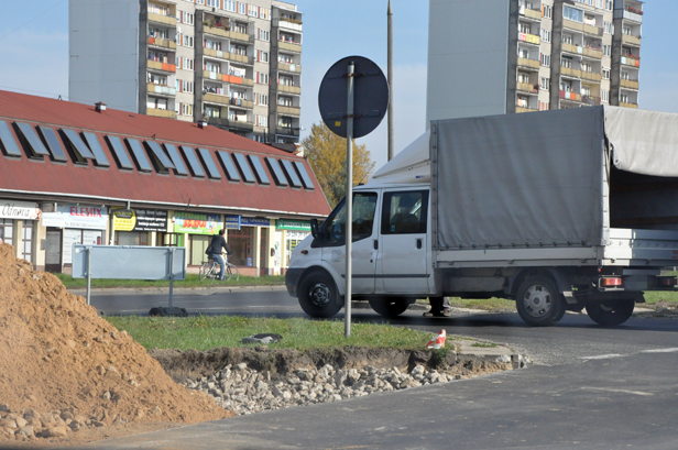 Wypadek:motocykl zepchnięty z drogi[FOTO] - Zdjęcie główne