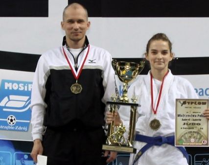 Martyna Maślanka na mistrzowskim podium - Zdjęcie główne