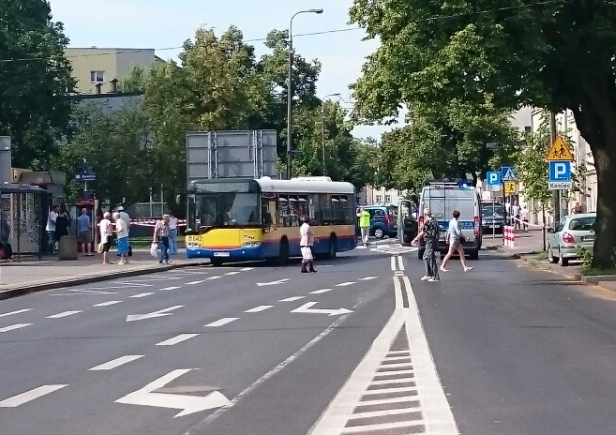 Tragedia na Bielskiej. Nie żyje pieszy - Zdjęcie główne