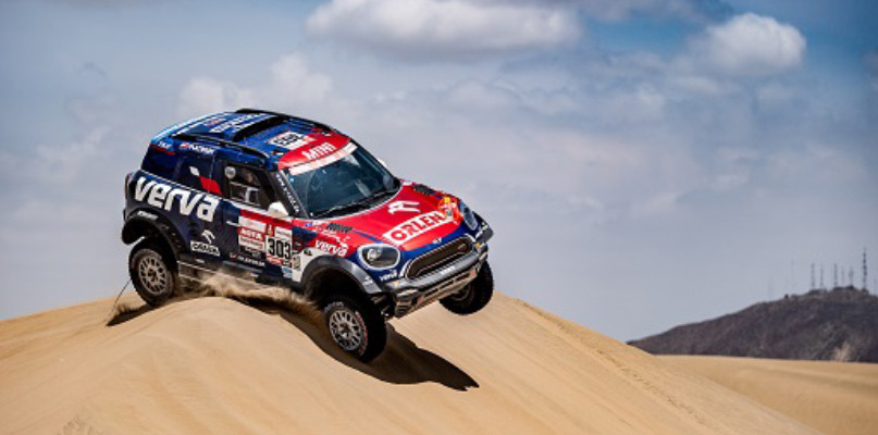 Dakar 2019: Kuba Przygoński z ORLEN Team czwarty na etapie  i w "generalce", Adam Tomiczek w TOP15 motocyklistów - Zdjęcie główne