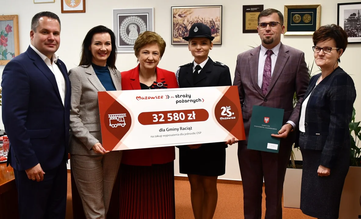 Pieniądze dla mazowieckich strażaków. Także z okolic Płocka - Zdjęcie główne