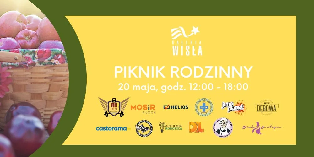 Galeria Wisła zaprasza na piknik rodzinny już w najbliższą sobotę - Zdjęcie główne