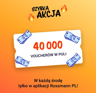 „Szybka akcja" w Rossmannie. Wybierz ,,Chcę to!" i zgarnij voucher - Zdjęcie główne