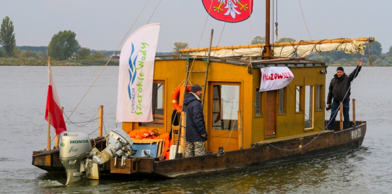 Orszak płynął Wisłą do Torunia. Zatrzymał się w Płocku - Zdjęcie główne