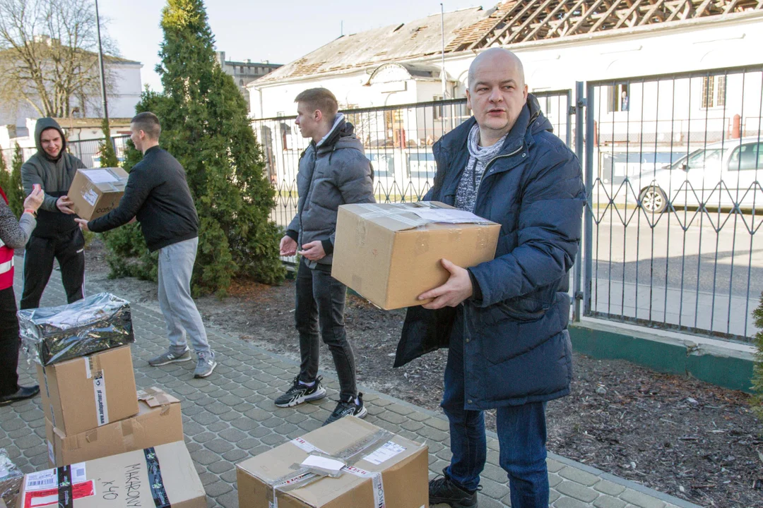 Pierwszy transport darów wyjechał z Płocka do Żytomierza