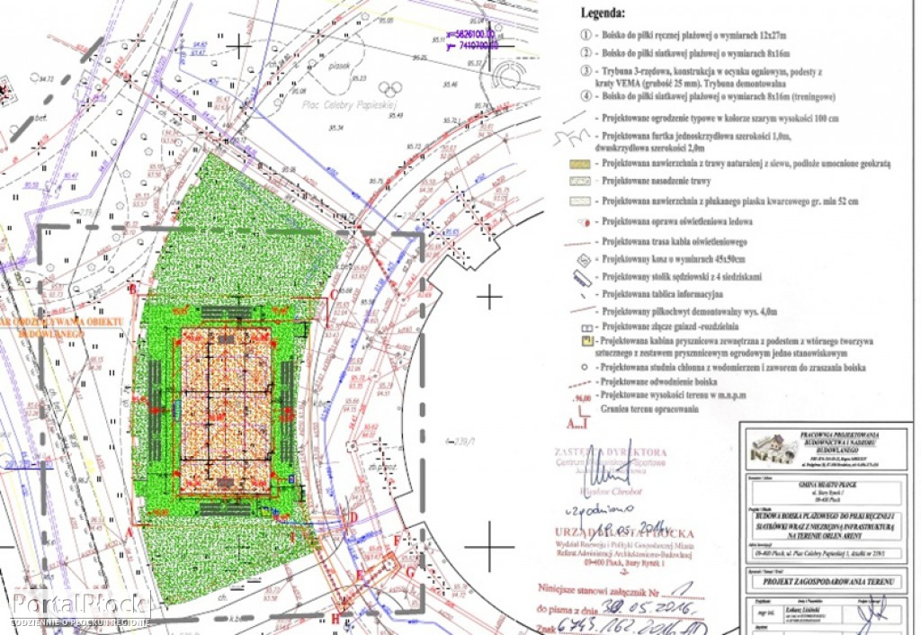 Nowe zagospodarowanie przy Orlen Arenie - Zdjęcie główne