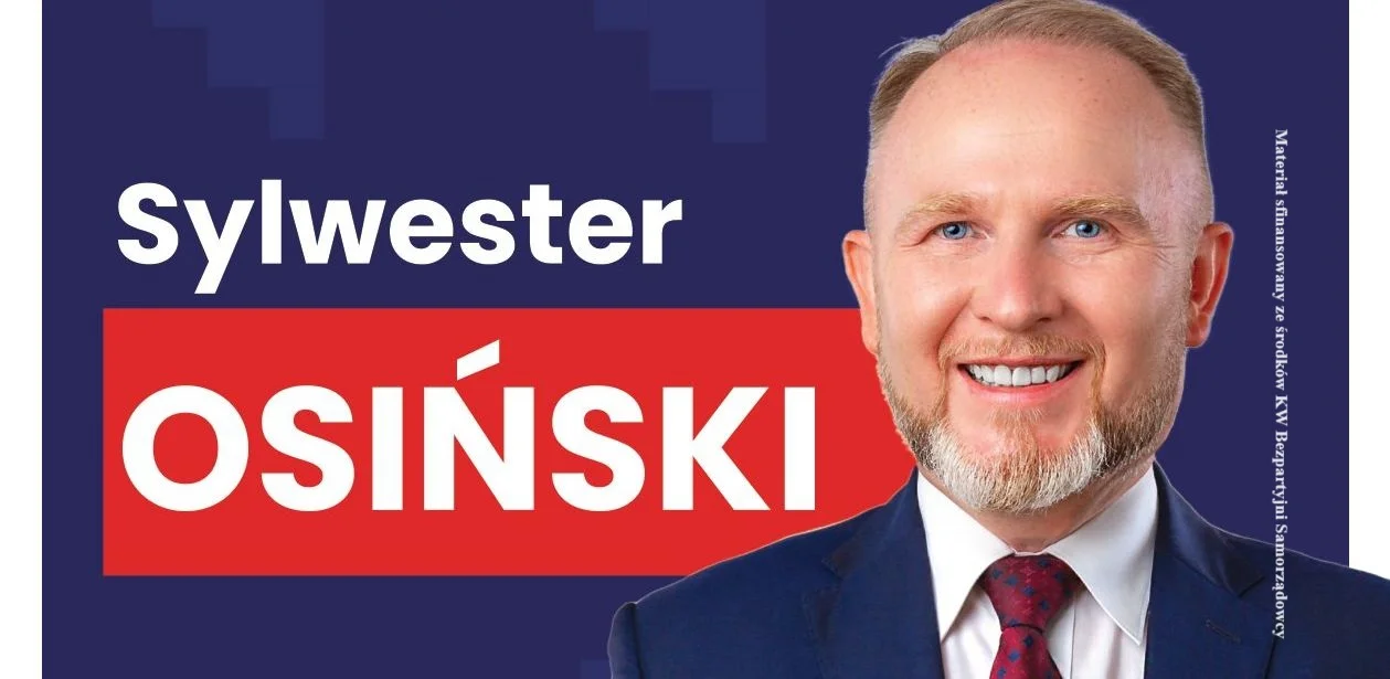 Sylwester Osiński - Kandydat do Senatu KW Bezpartyjni Samorządowcy - Zdjęcie główne